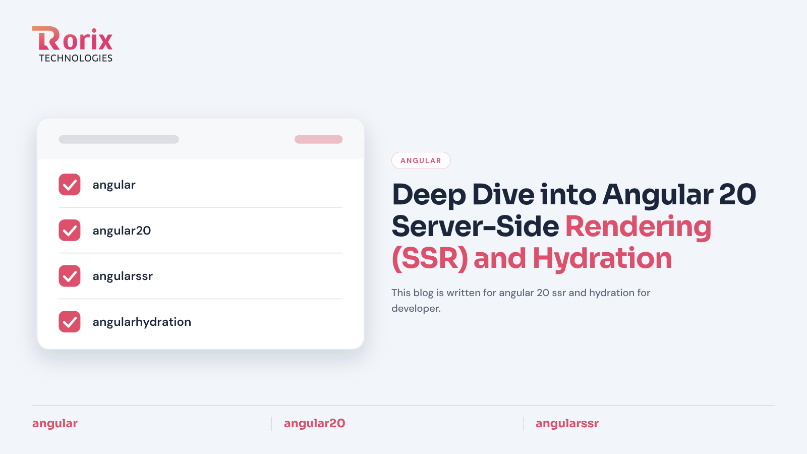 Deep Dive into Angular 20 Server-Side Rendering (SSR) and Hydration