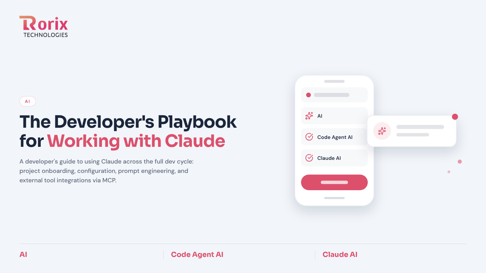 The Developer's Playbook for Working with Claude